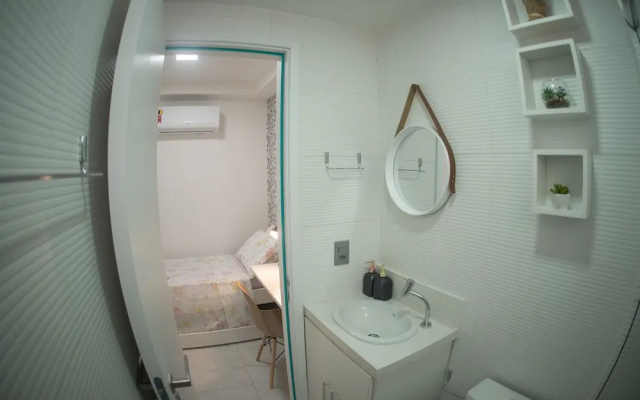 Branco Haus - Pé na Areia do Caribessa