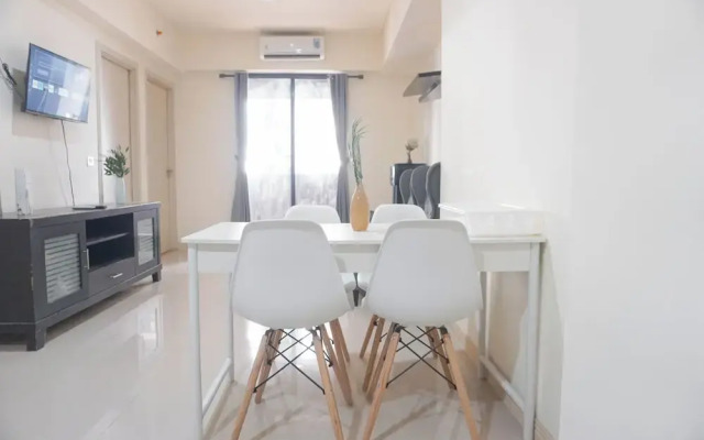 New Furnished 2BR with Office Room at Meikarta Apartment