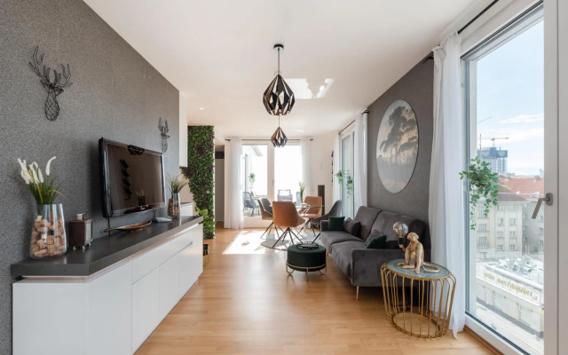 Apartment mit traumhafter Dachterrasse & Weitblick