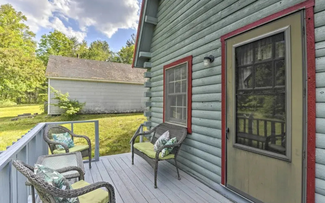 All-season Sanctuary: Steps to Moosehead Lake