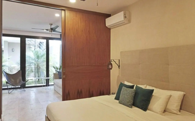 101 Amena Modern 1BR APT w/GYM (10 min to beach)