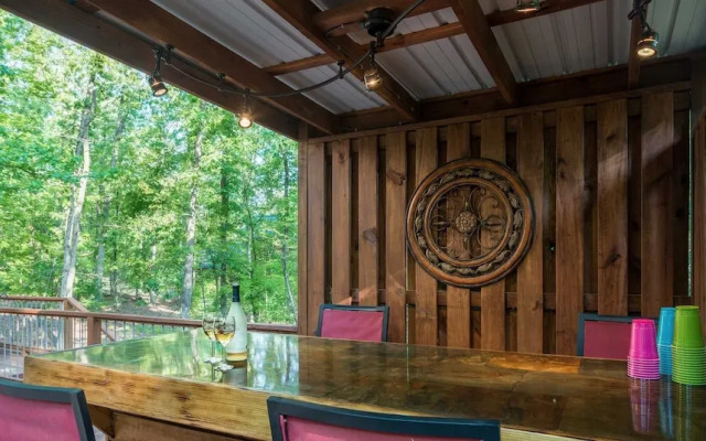 Deer Trail includes Sunken Hot Tub and Wood Fireplace by RedAwning