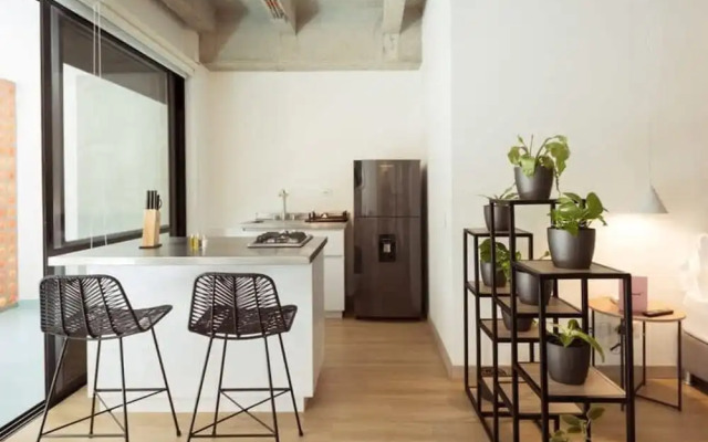 Marvelous Loft With Private Terrace in Laureles