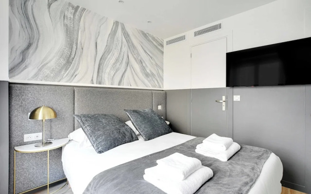 Modern Studio for 2P With A/C - Near Montmartre