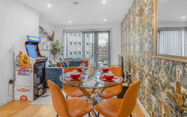 Comfyluxe 2bed 2bath,central,sleeps7,arcademachine