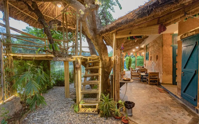 SaffronStays Kaivalya - pet-friendly sustainable mudhouse