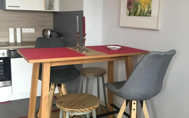 Modern apartment with balcony