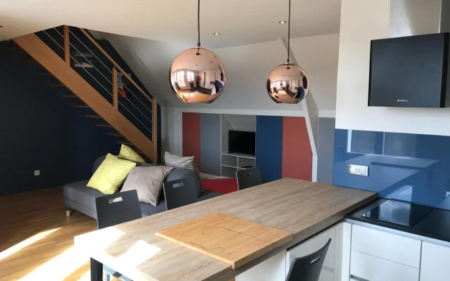 Appartement duplex, Tours centre