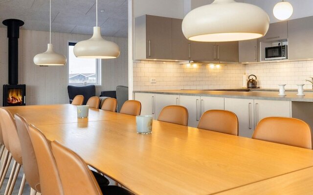 18 Person Holiday Home in Lokken