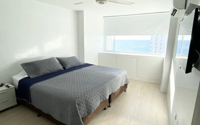 "3tc10 3 Bedroom Apartment Facing The Sea With Air Conditioning And Wifi" - Apartment in 卡塔赫纳 - Photo 5