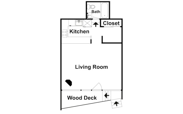 13tr53fj Studio Bedroom Condo