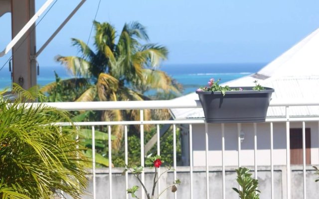 House With 3 Bedrooms in Sainte Rose, With Wonderful sea View, Furnish