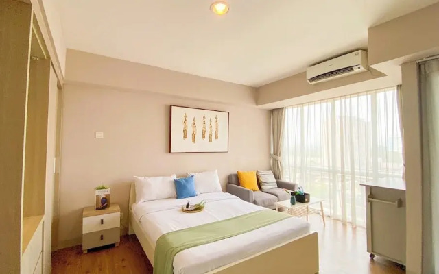 Homey and Good Studio at H Residence Apartment