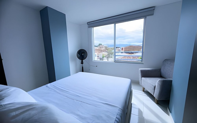 amplio y lujoso apartasuite en el centro
