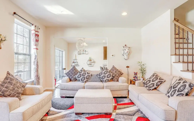 Spacious Ewing Township Home: Home Gym & Deck!