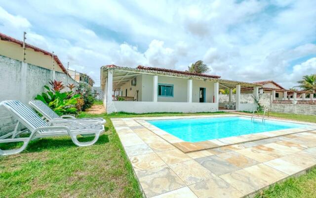 Casa Pé na Areia - Espaço Privativo em Frente ao Mar