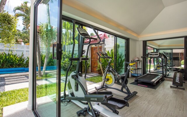 Havana Pool Villa with Gym and Billiard