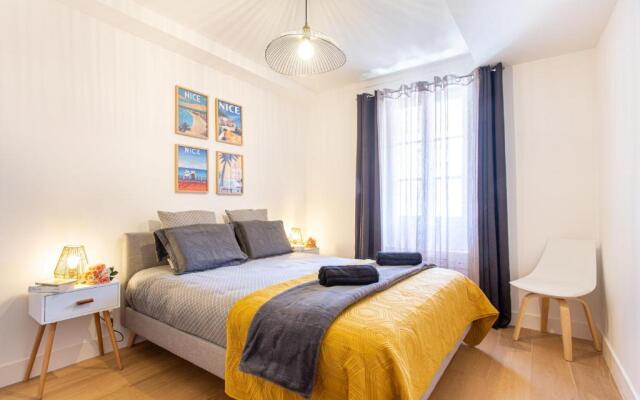 Jj8 - Magnifique 3Pieces, Entierement Renove, Clim, Vieux-Nice