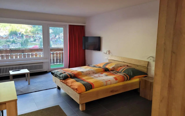 Studio in Zermatt mit toller Aussicht aufs Dorf