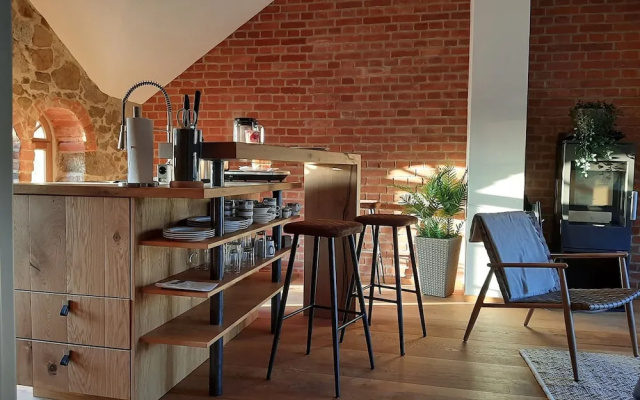 Architektenwohnung mit Privatsauna