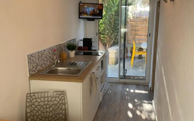 Pour 4 face à la piscine