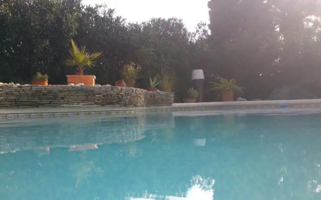 Strandnahes Palmenhaus