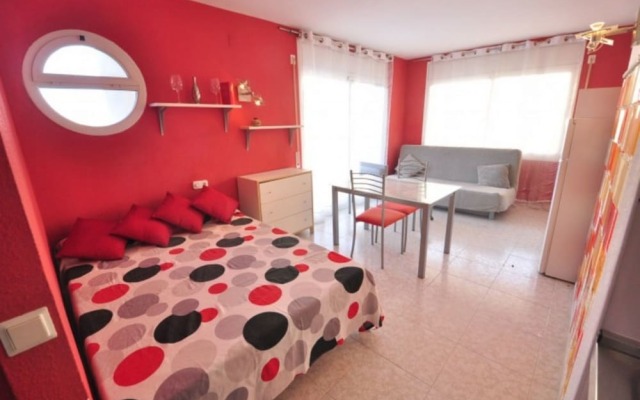 Estudio Acogedor Para 4 Personas en Salou