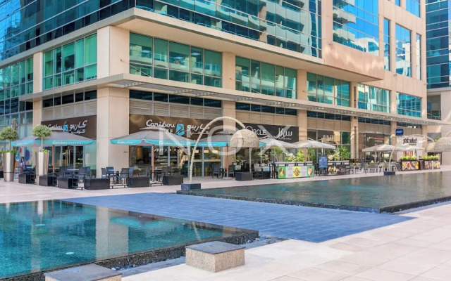 1BR with Study City View Bay Square B7