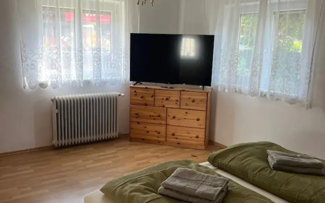 Apartment mit Gartenblick