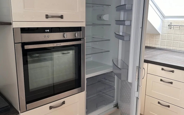 Cozy Apartment With Fireplace and Balcony