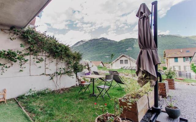 Studio à la campagne au bout du lac d'Annecy