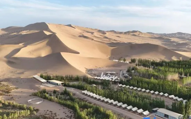 Dunhuang Damo Changhe Desert Family Tent Homestay — 2-star hotel in Jiuquan