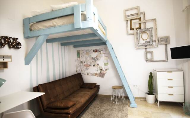 Apartamento de arte junto casa Picasso