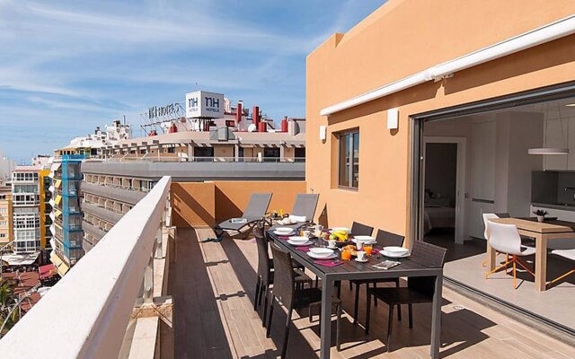 Beachfront Las Canteras Apart.Naut