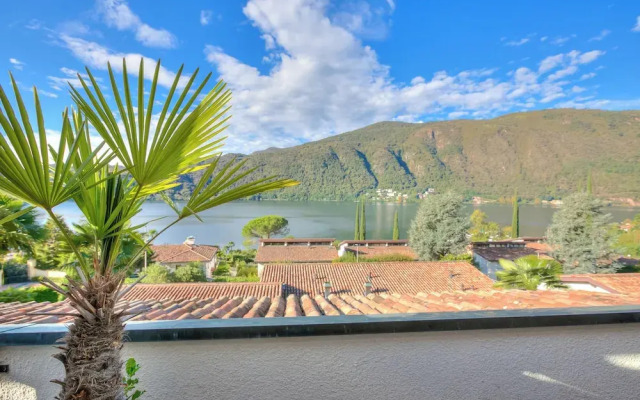 Miralago Lakeview Morcote With Pool