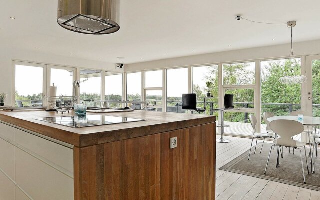 Modern Holiday Home in Brovst with Hot Tub