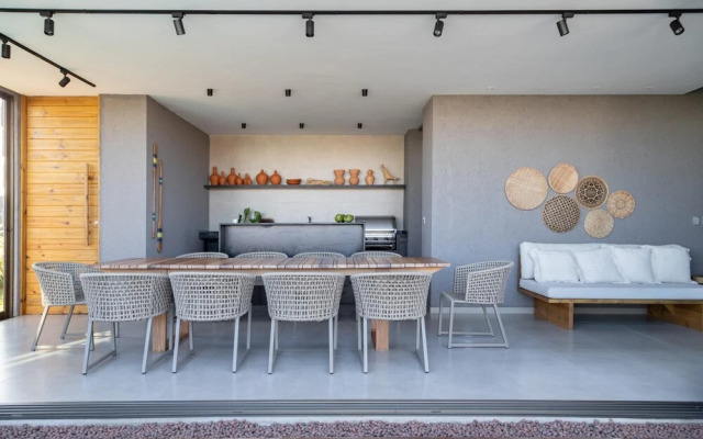 Magn Fica Casa com rea Gourmet Piscina e Jacuzzi
