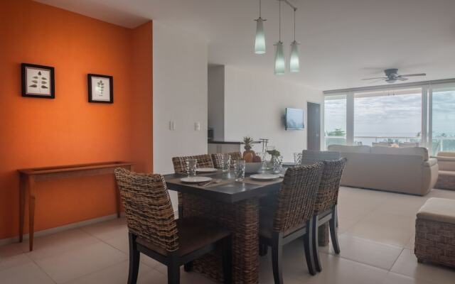 Apartamentos de lujo frente al Mar Caribe