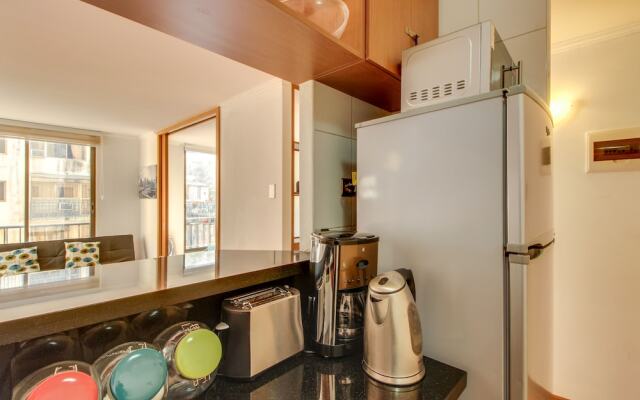 Estudio comodo en Barrio Lastarria