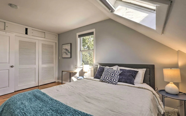Pet-friendly Revere Getaway, Steps From the T!