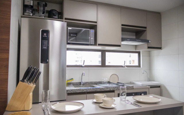 Studio com Lazer Completo e boa Localiza o