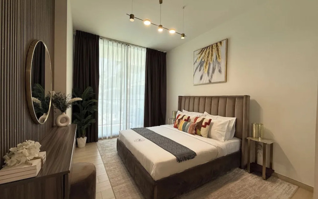 Manzil-1BR in JVC with Pool View