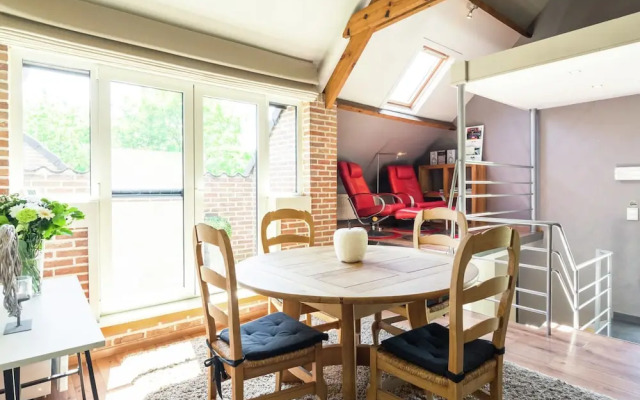 Cushy Apartment With Private Terrace, Heating