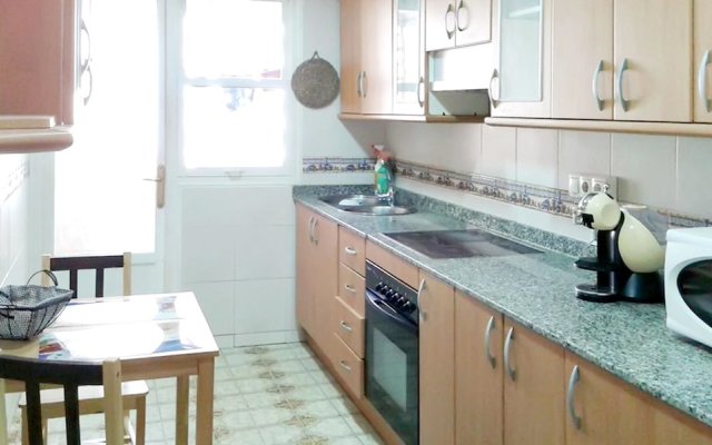 Apartment With 3 Bedrooms in Santa Pola, With Wonderful sea View, Furn