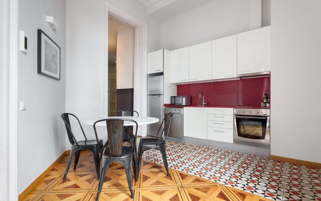 Gaudí in Barcelona with 2 bedrooms and 2 bathrooms