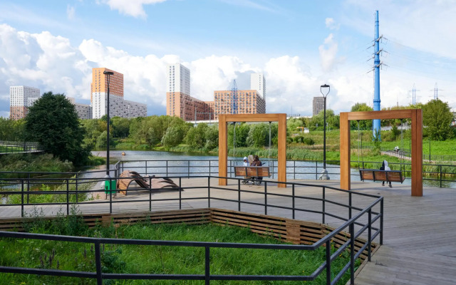 MOKO Apartments (МОКО Апартментс) на улице Татьянин Парк 19 корпус 3