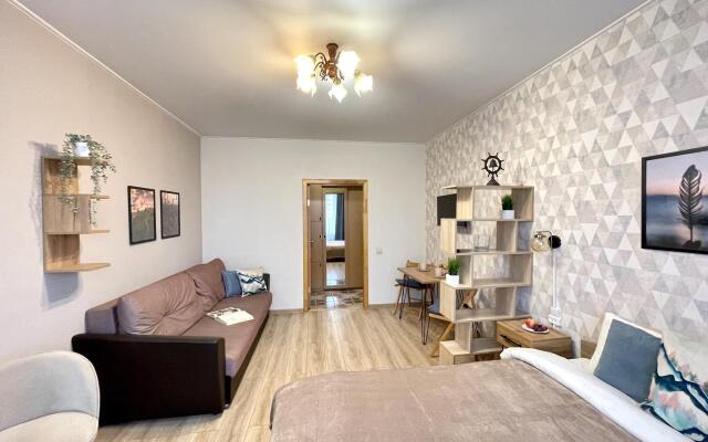 Квартира АКвадрат на улице Веденеева 8 корпус 1