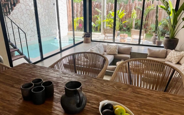 Round Luxury Villa Private Pool & Jungle rooftop 2B