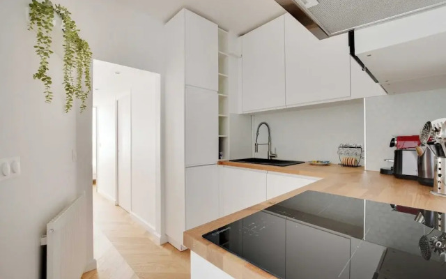 Elegant Apartment -2br/6p - Pere Lachaise