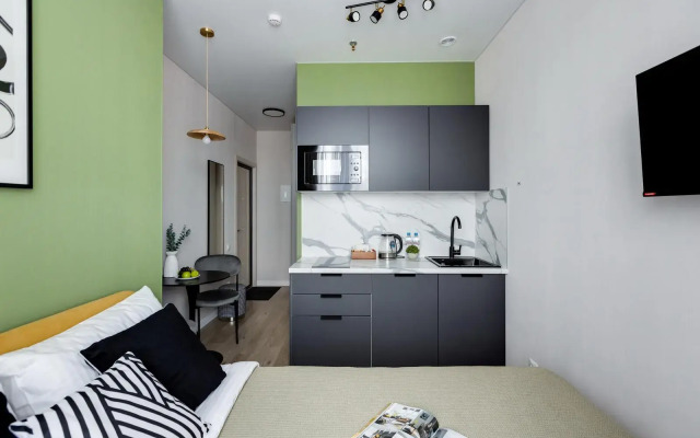 Апартаменты GREEN (Грин) на аллее Березовая 19 корпус 6